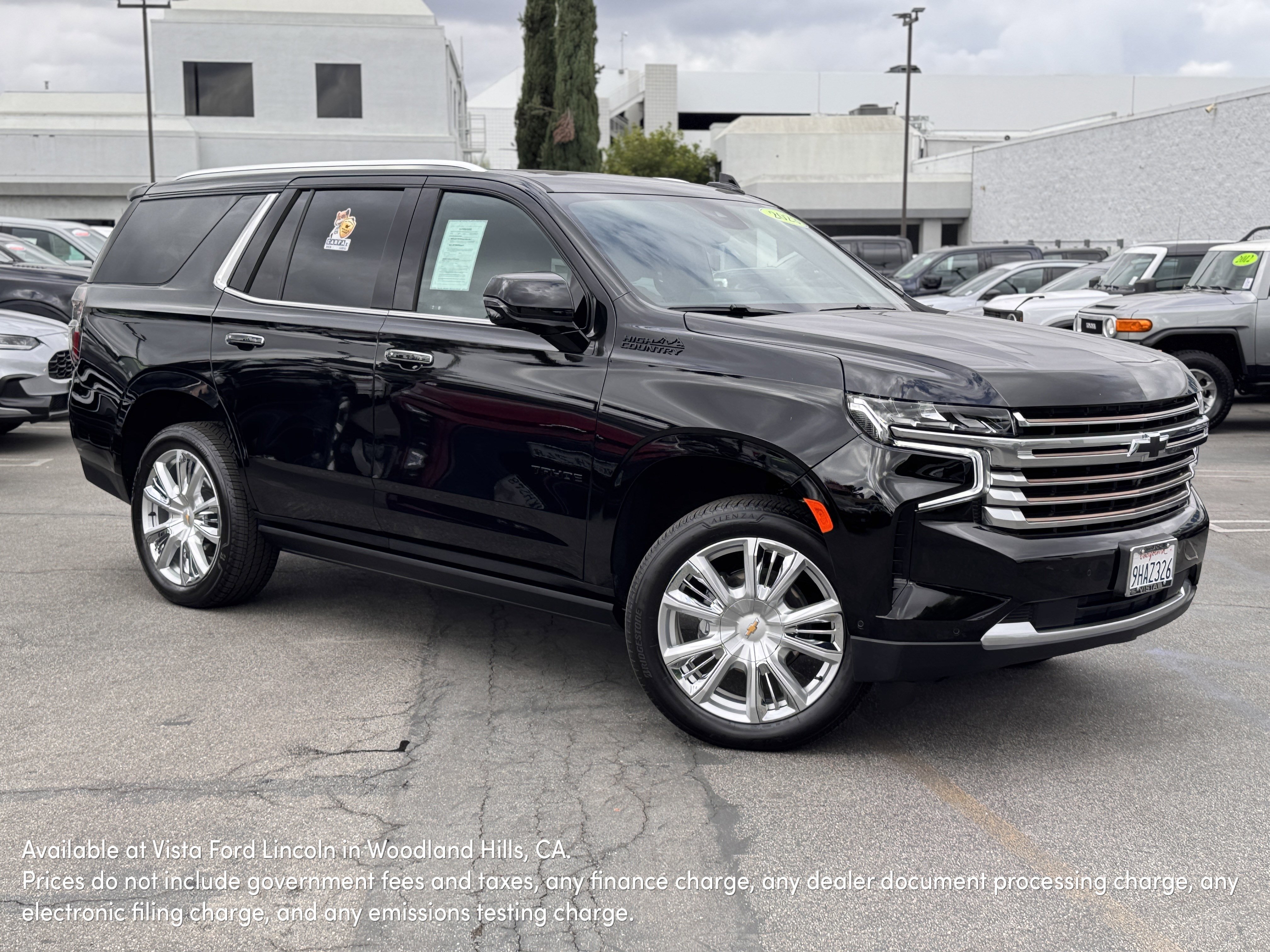 Used 2023 Chevrolet Tahoe High Country w/ Advanced Technology Package