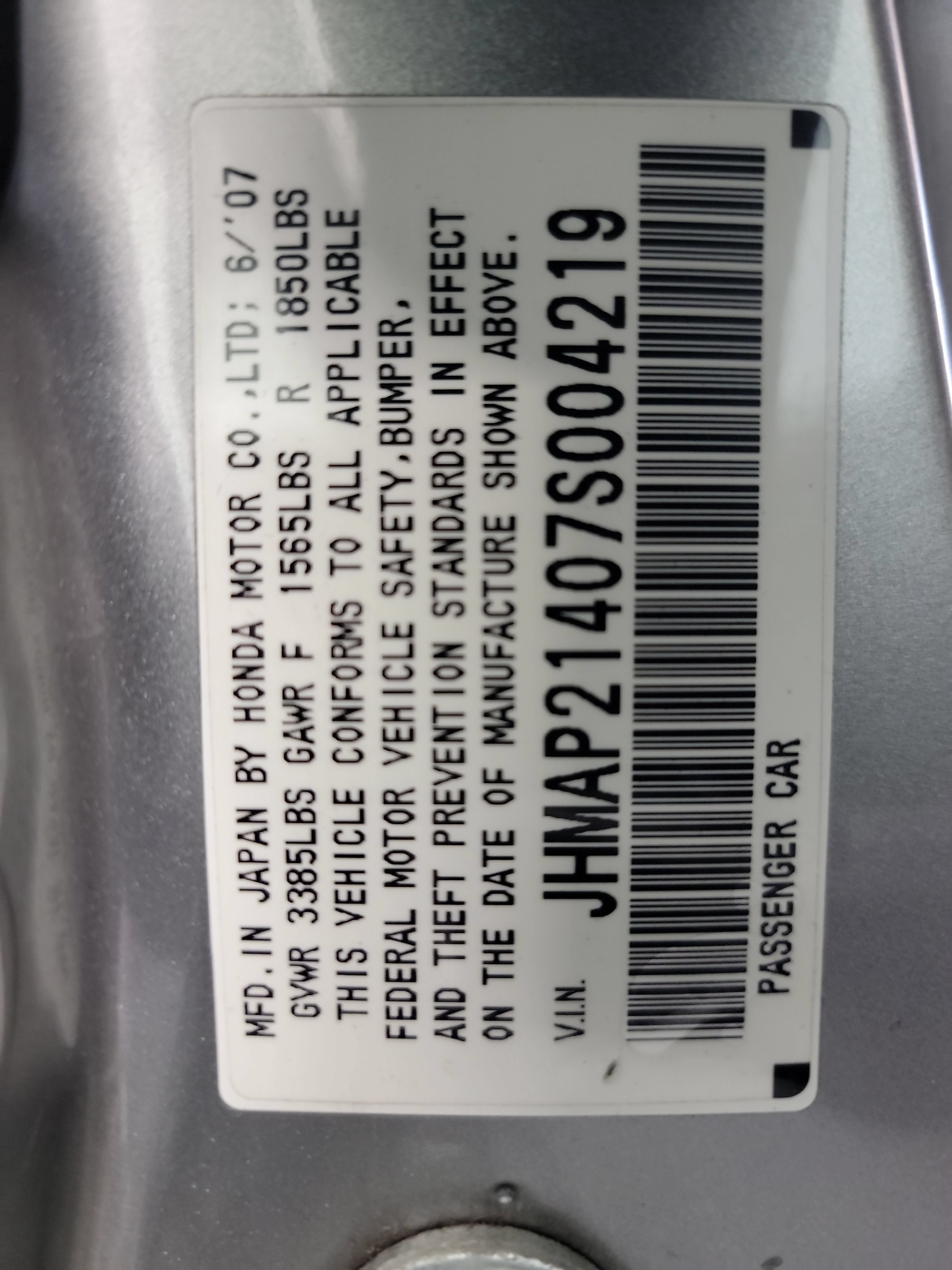 Used 2007 Honda S2000 image 32
