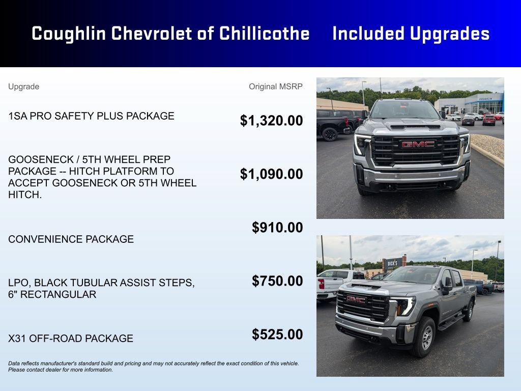 New 2026 GMC Sierra 2500 Pro w/ 1SA Pro Safety Plus Package AWD/4WD image 3