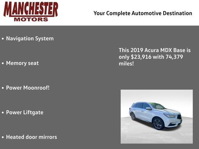 Used 2019 Acura MDX SH-AWD w/ Technology Package image 2