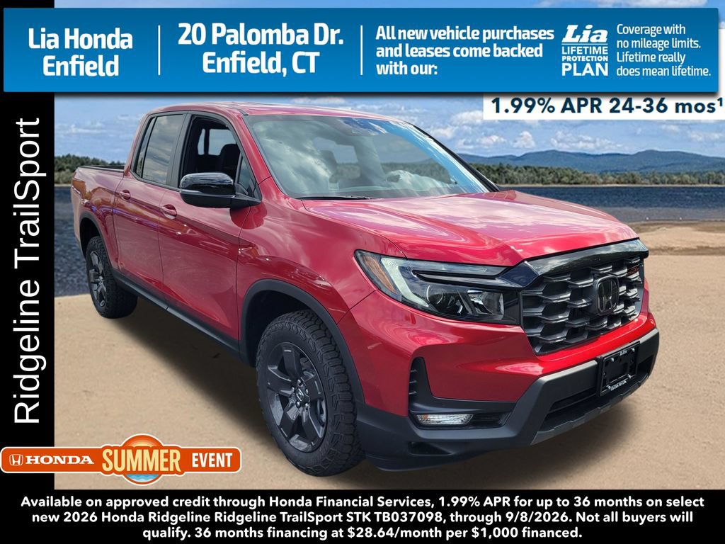 New 2026 Honda Ridgeline TrailSport