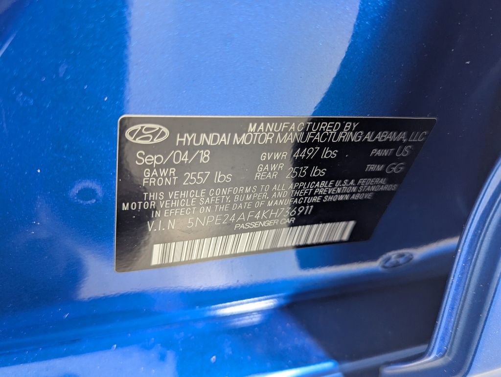Used 2019 Hyundai Sonata SE FWD image 27