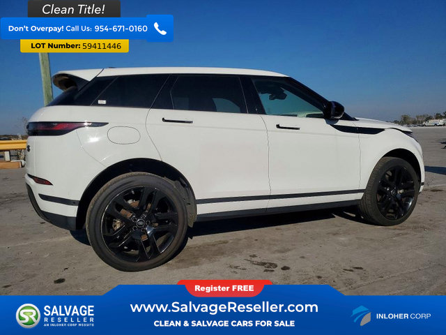 Used 2020 Land Rover Range Rover Evoque SE AWD/4WD image 4
