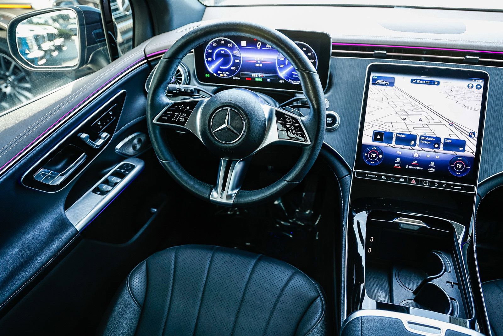 Certified 2023 Mercedes-Benz EQE 350+ 4MATIC SUV w/ AMG Line Exterior Package image 14