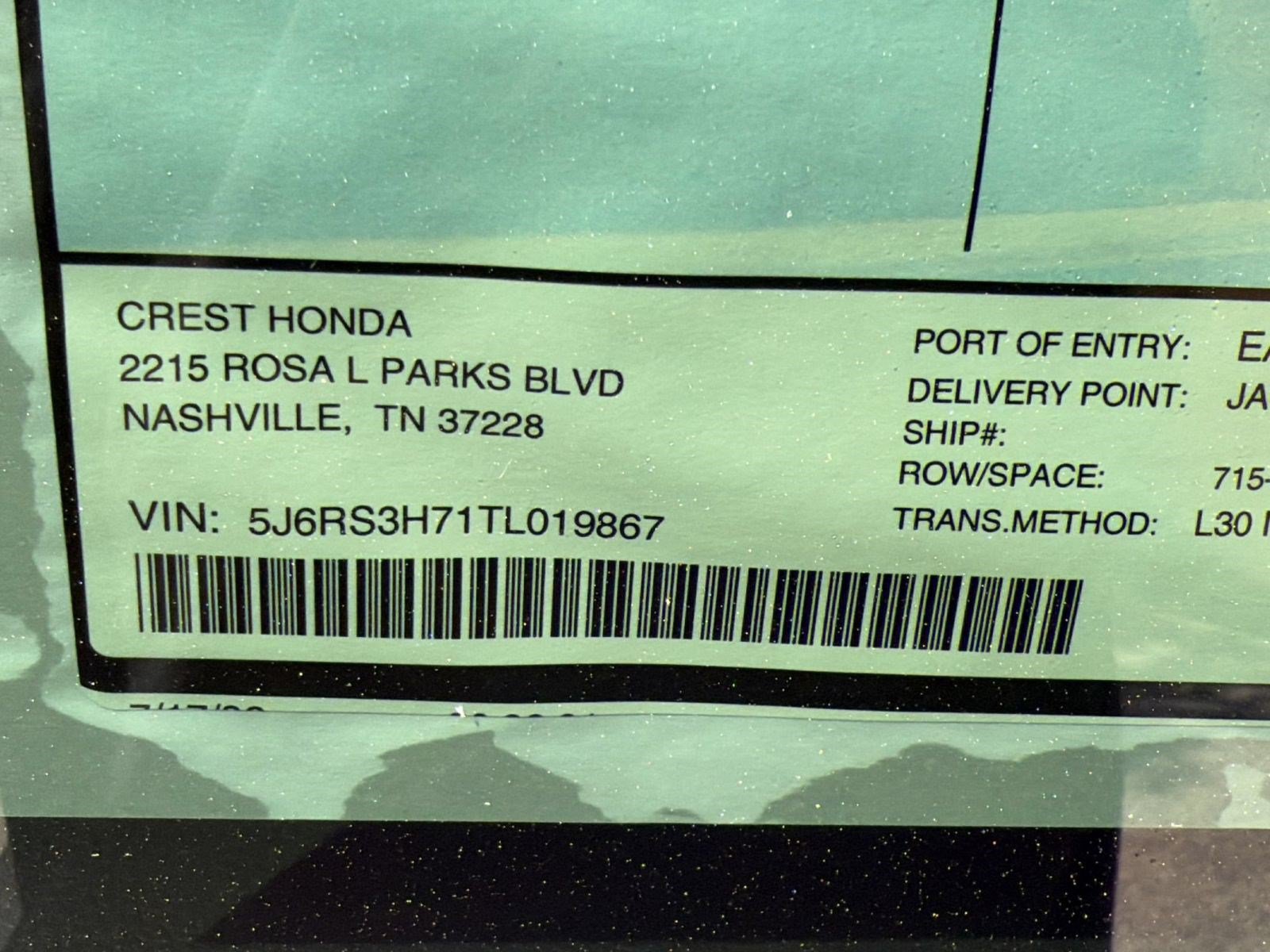 New 2026 Honda CR-V EX-L image 22