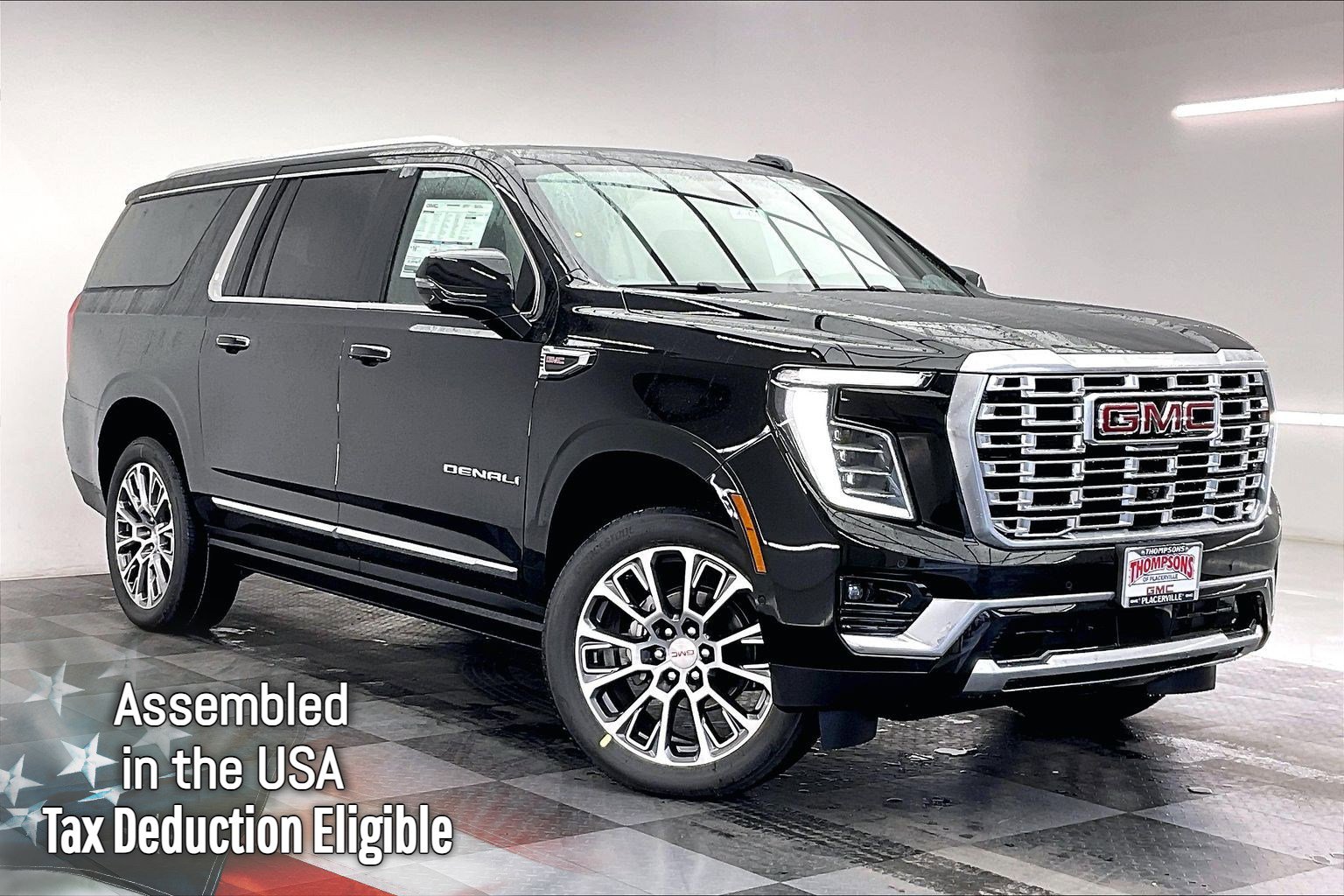 New 2026 GMC Yukon XL Denali w/ Sun & Power Step Package