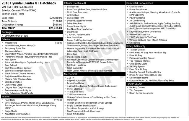 Used 2018 Hyundai Elantra GT image 10