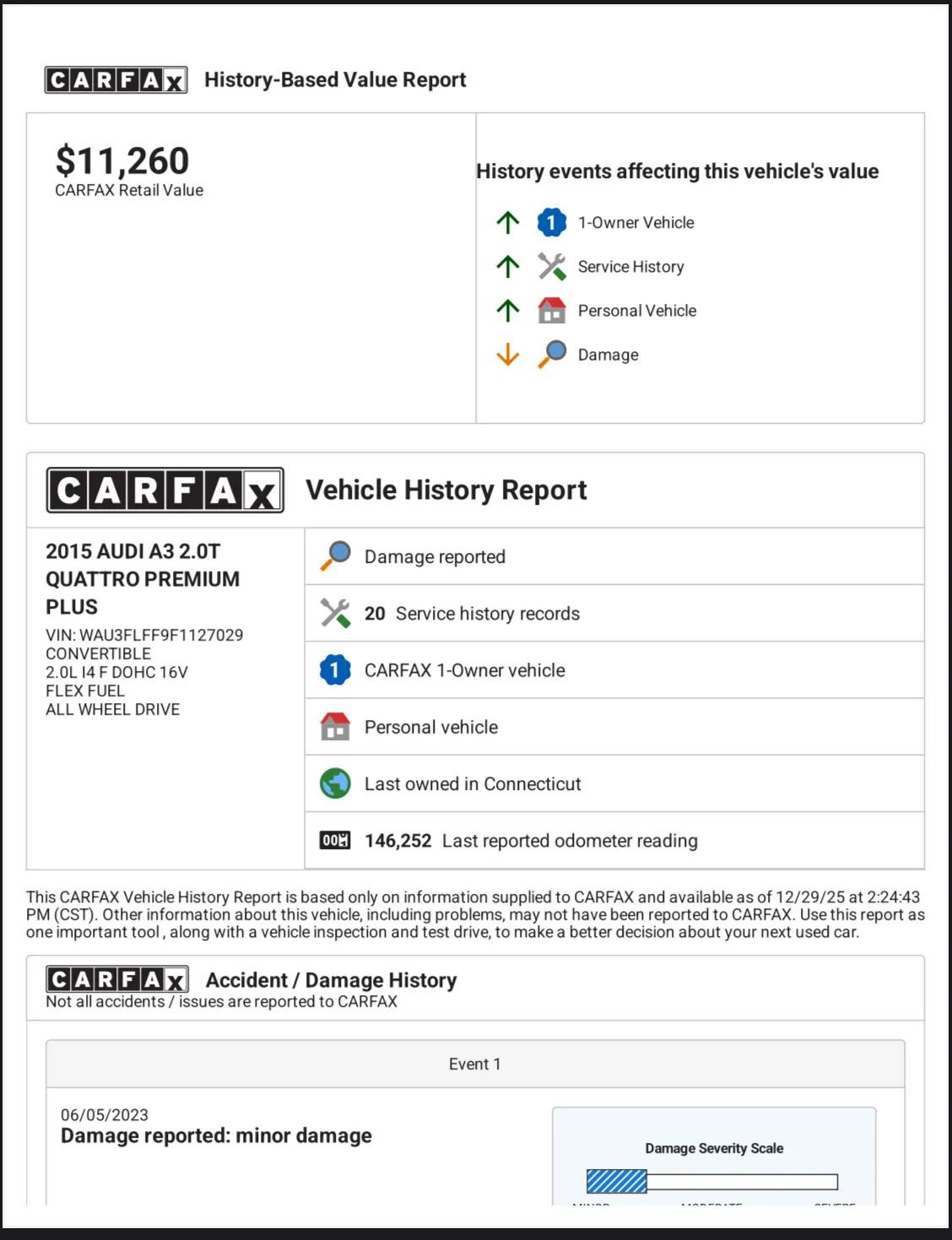 Used 2015 Audi A3 2.0T Premium Plus image 2