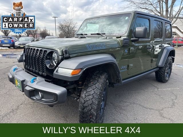 Used 2023 Jeep Wrangler Willys 4xe w/ Cold Weather Group image 3