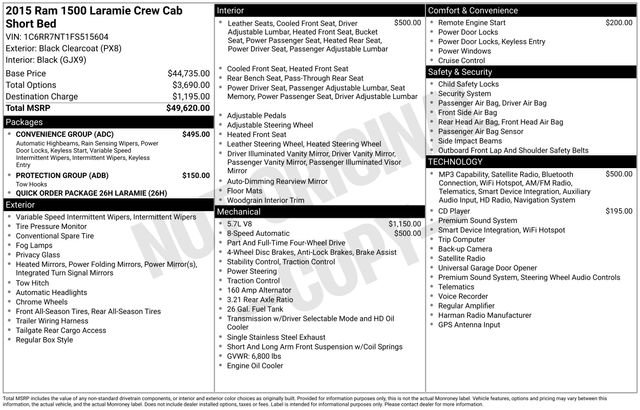 Used 2015 RAM 1500 Laramie w/ Convenience Group image 23