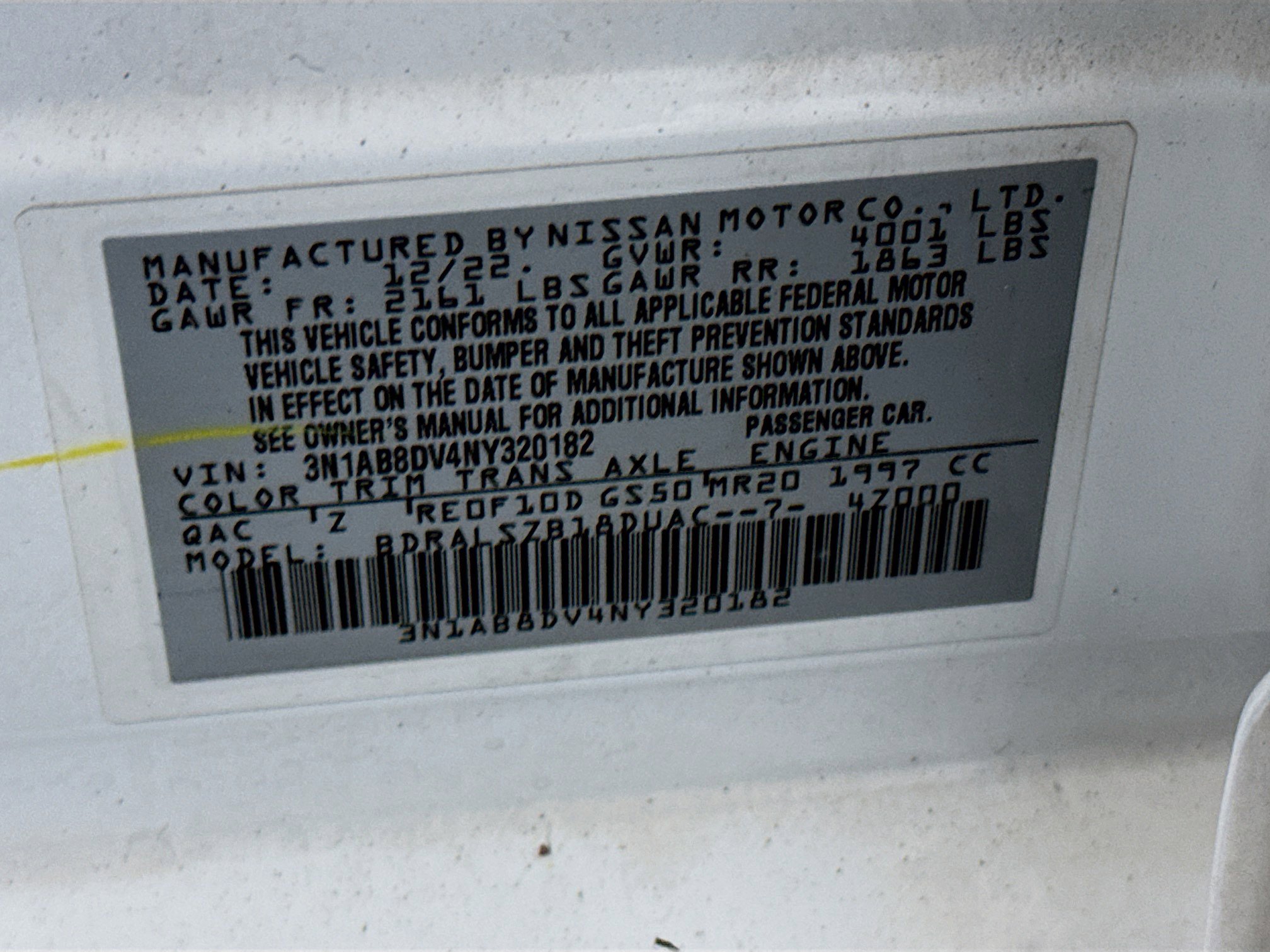 Used 2022 Nissan Sentra SR w/ SR Premium Package image 12