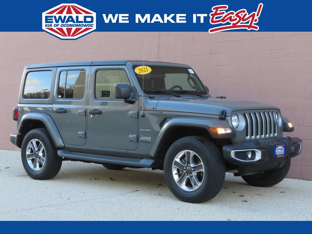 Used 2021 Jeep Wrangler Unlimited Sahara image 1