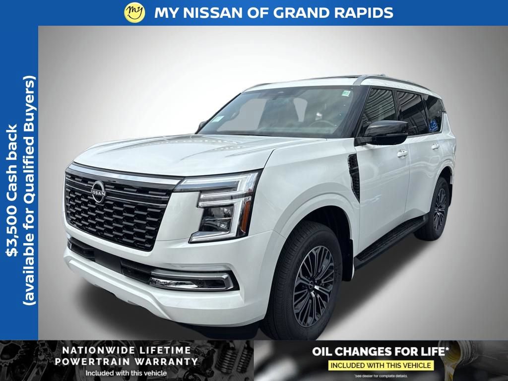 New 2026 Nissan Armada SL w/ Captain's Chari Seat Package AWD/4WD 360° Tour