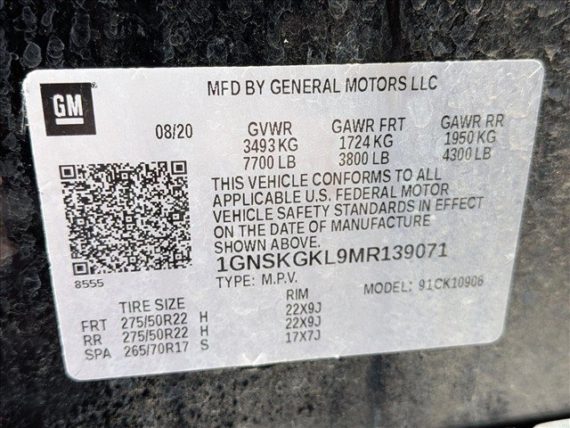 Used 2021 Chevrolet Suburban High Country w/ Premium Package AWD/4WD image 23