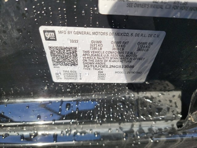 Used 2022 GMC Sierra 1500 Denali w/ Denali Reserve Package AWD/4WD image 11