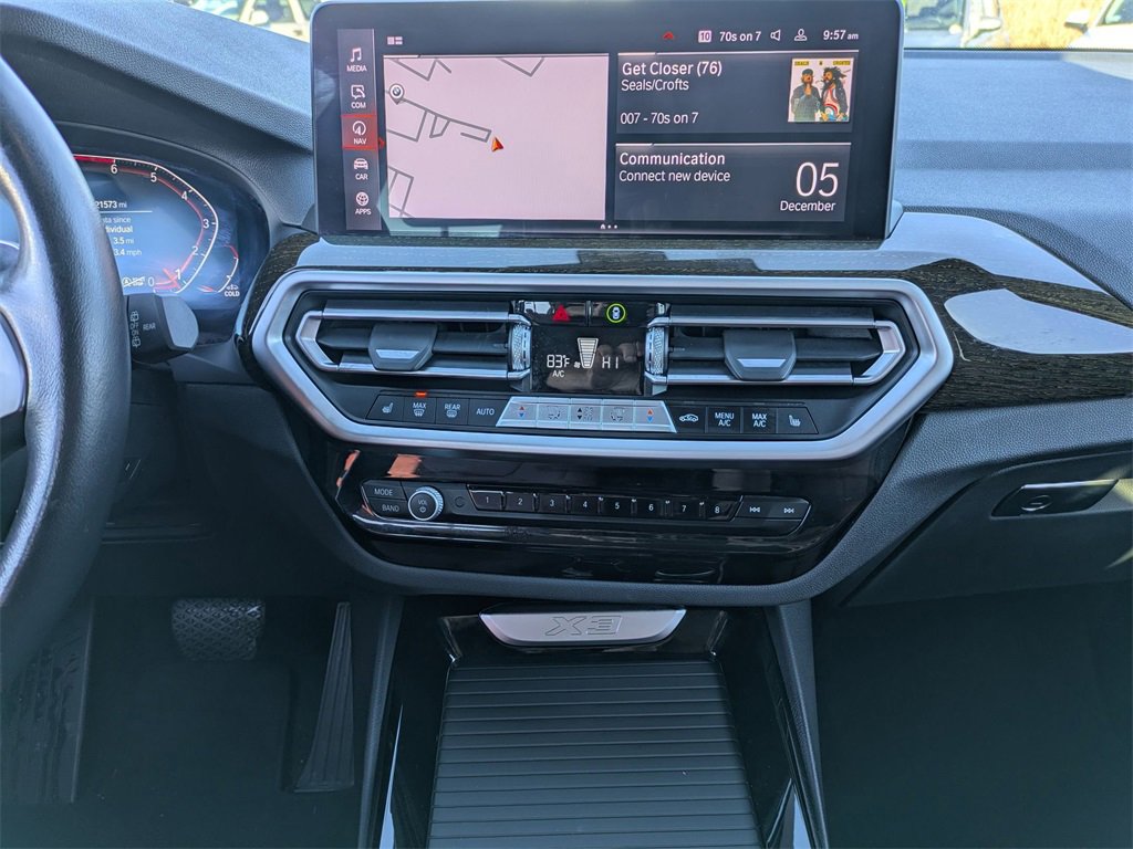 Certified 2022 BMW X3 xDrive30i w/ Premium Package 2 (ZPA) image 34