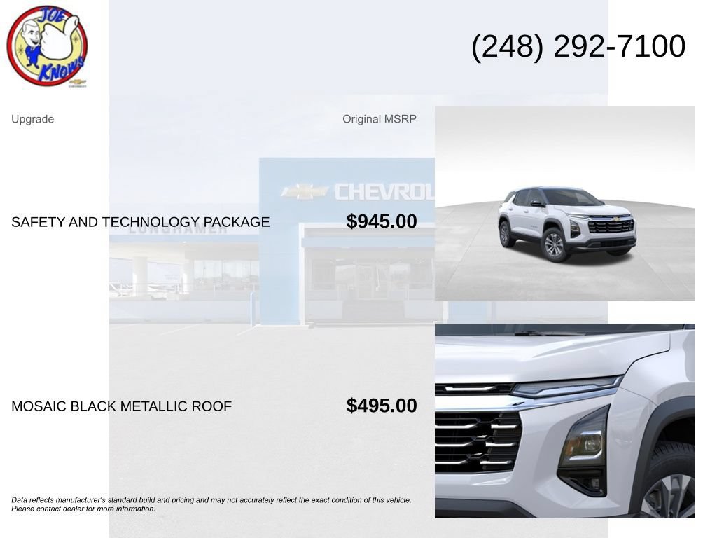 New 2026 Chevrolet Equinox LT w/ Safety and Technology Package FWD image 5