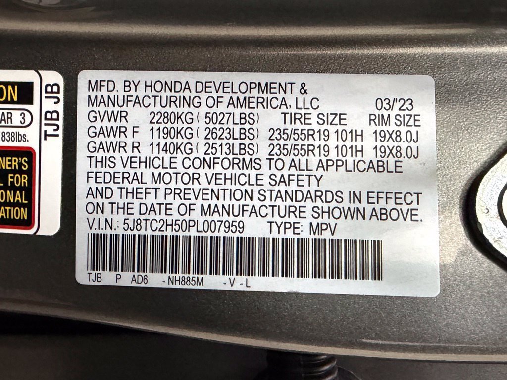 Used 2023 Acura RDX w/ Technology Package AWD/4WD image 11
