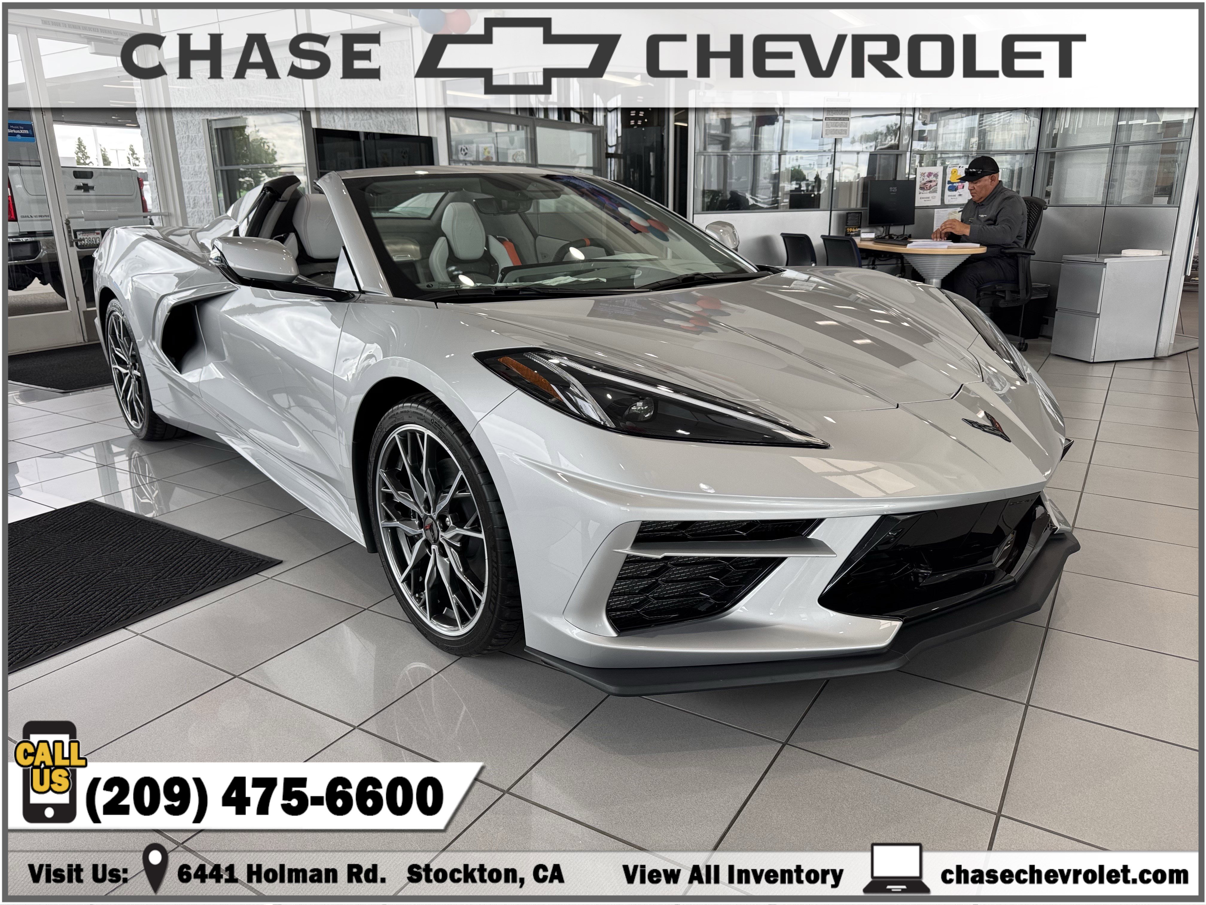 New 2026 Chevrolet Corvette Stingray Premium Conv RWD image 1