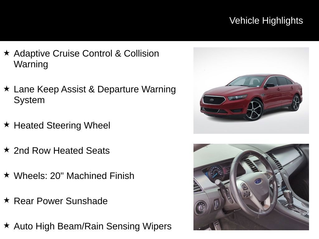 Used 2014 Ford Taurus SHO w/ Equipment Group 401A image 26