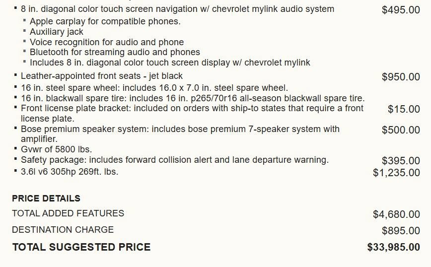 Used 2016 Chevrolet Colorado LT w/ Luxury Package, Chrome RWD image 21