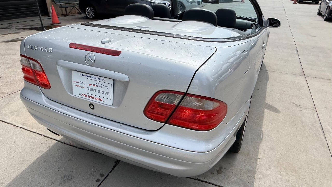 Used 2000 Mercedes-Benz CLK 430 Cabriolet image 26