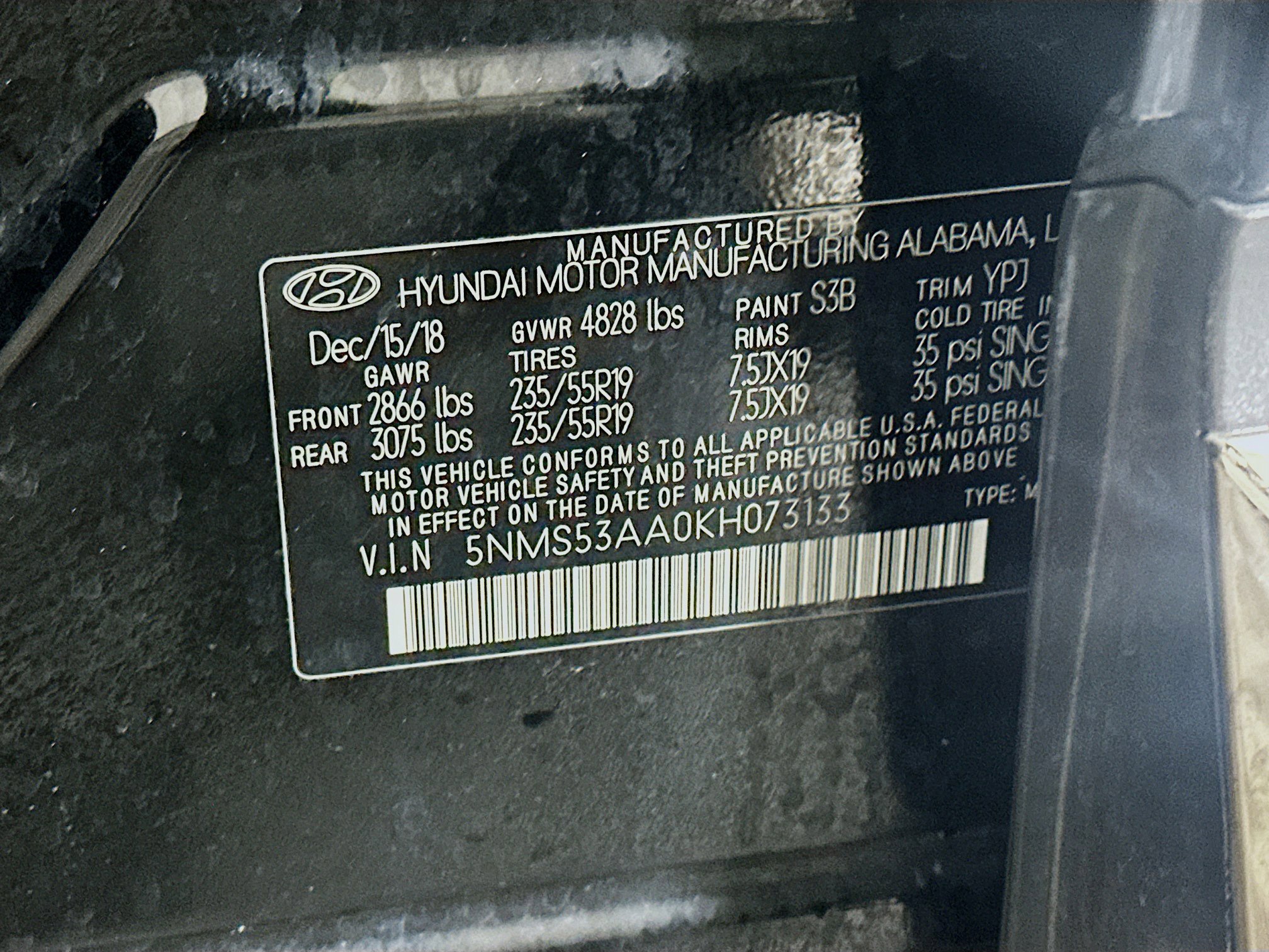 Used 2019 Hyundai Santa Fe FWD image 12