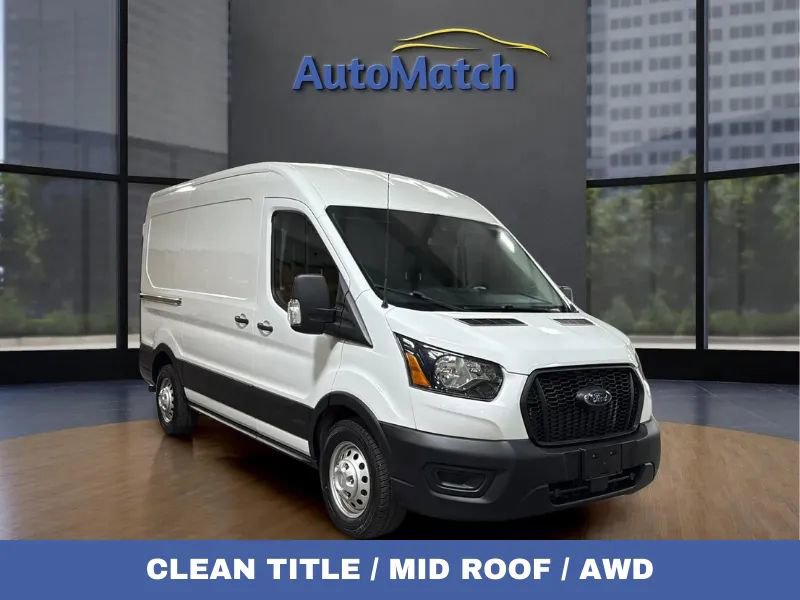 Used 2023 Ford Transit 250 Medium Roof AWD image 1