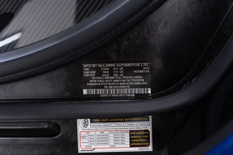 Used 2024 McLaren 750S Spider RWD image 39