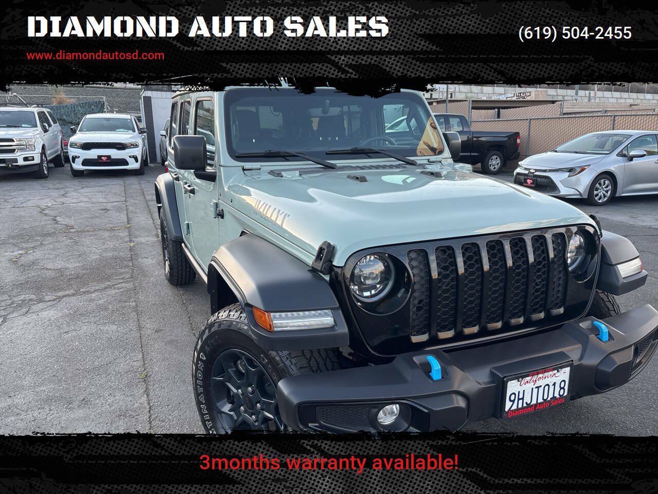Used 2023 Jeep Wrangler Unlimited w/ 8.4" Radio Group