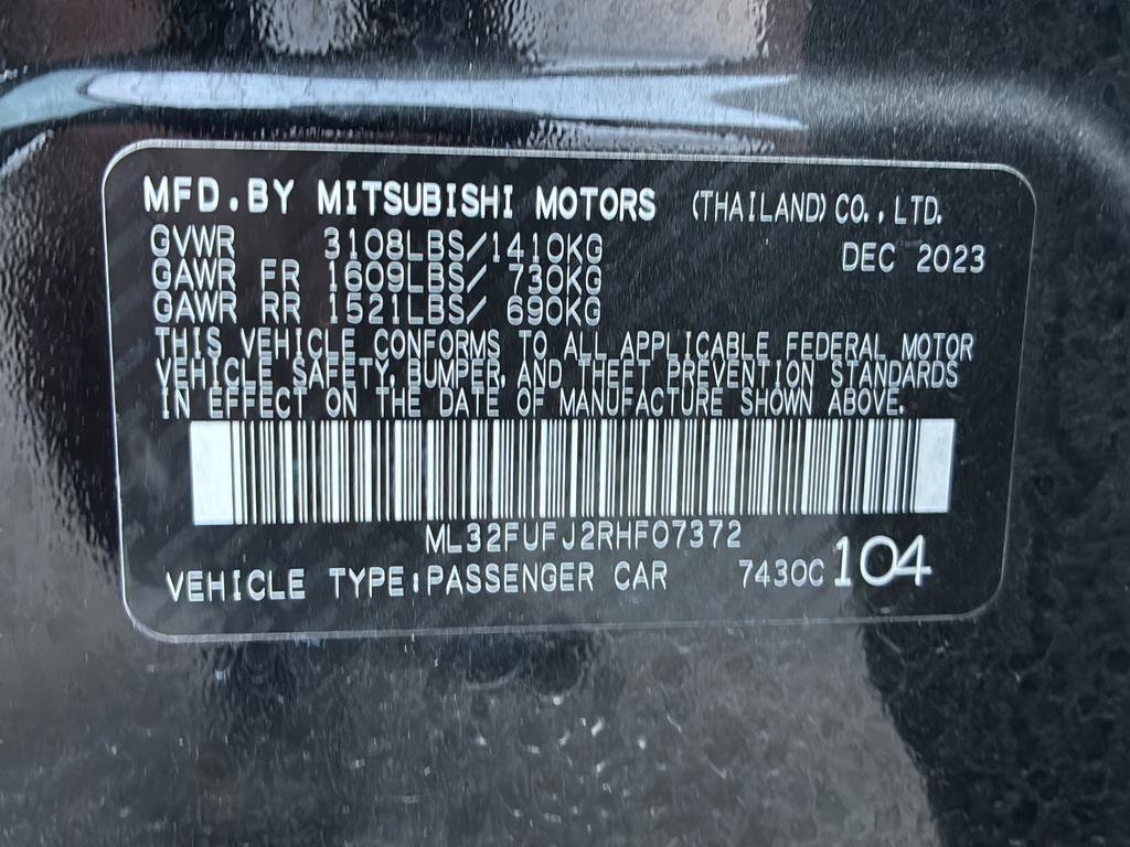 Used 2024 Mitsubishi Mirage G4 ES image 29