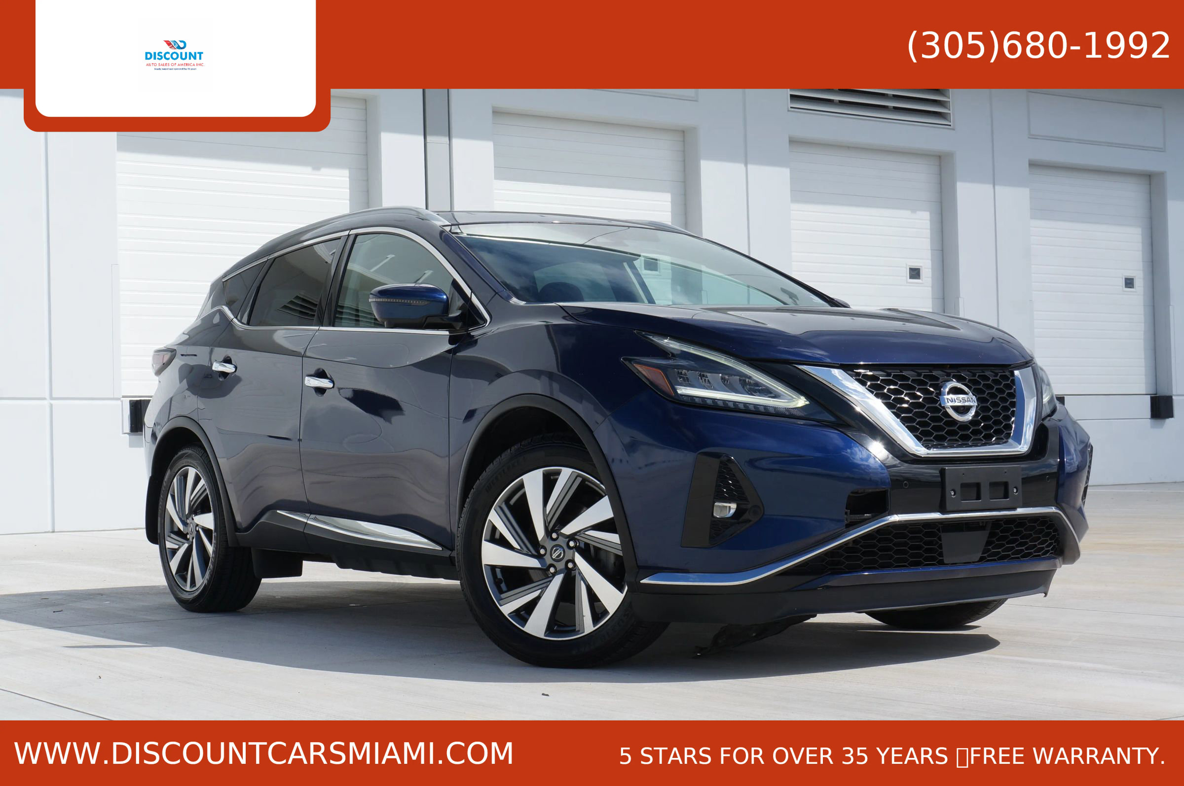 Used 2019 Nissan Murano SL w/ SL Technology Package image 1