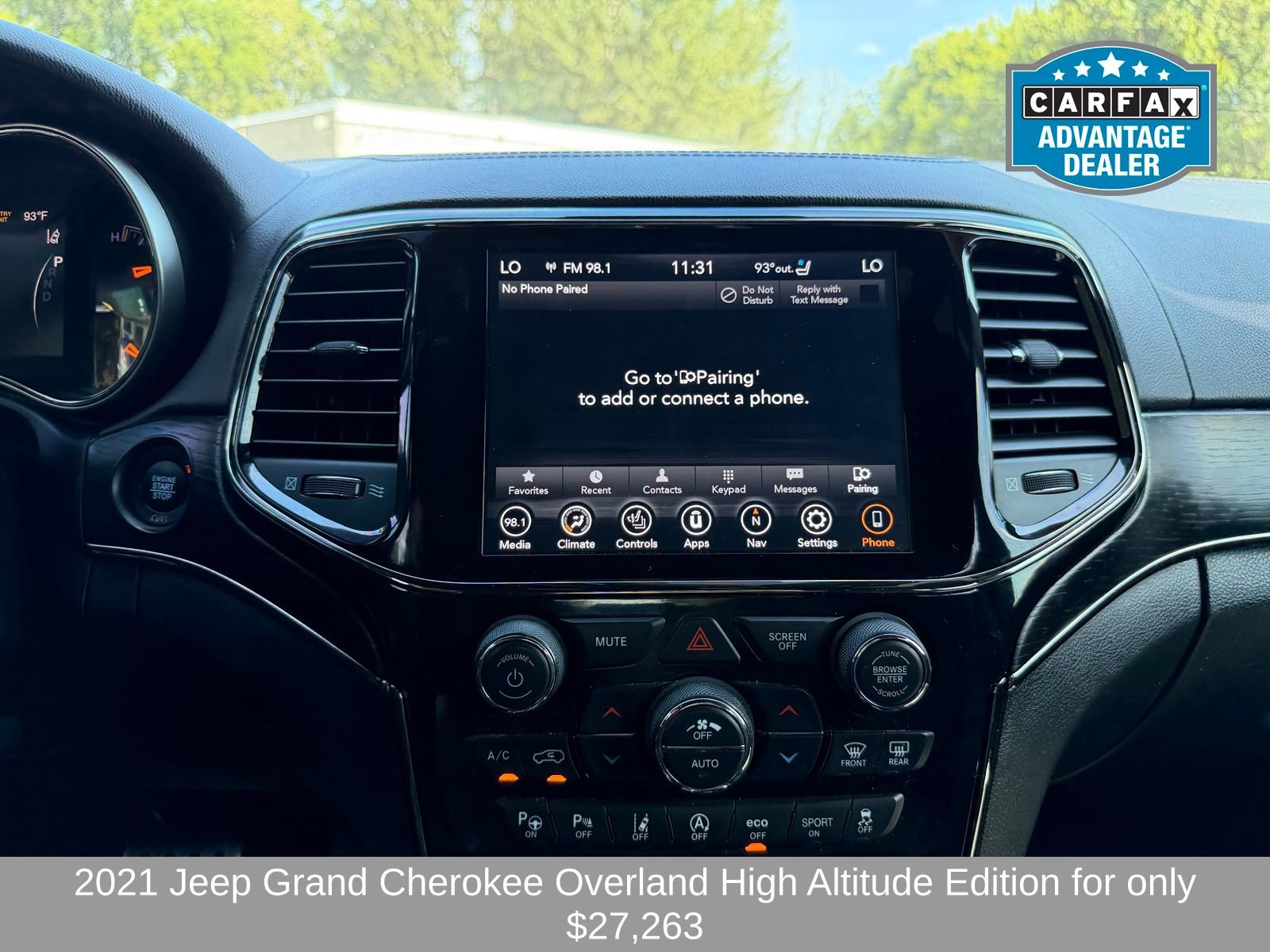 Used 2021 Jeep Grand Cherokee High Altitude AWD/4WD image 18