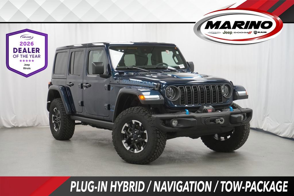 Used 2025 Jeep Wrangler Unlimited Rubicon 4xe AWD/4WD image 1