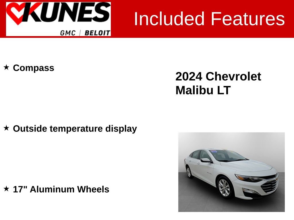 Used 2024 Chevrolet Malibu LT image 3