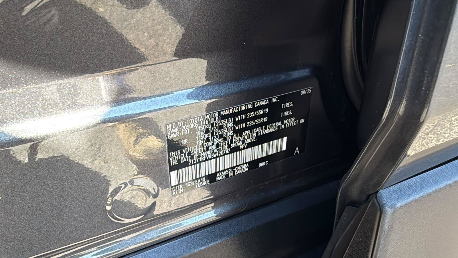 Used 2025 Toyota RAV4 Limited w/ Advanced Technology Package FWD image 26