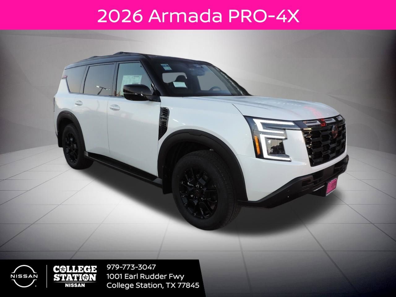 New 2026 Nissan Armada PRO-4X w/ Captain's Chari Seat Package image 1