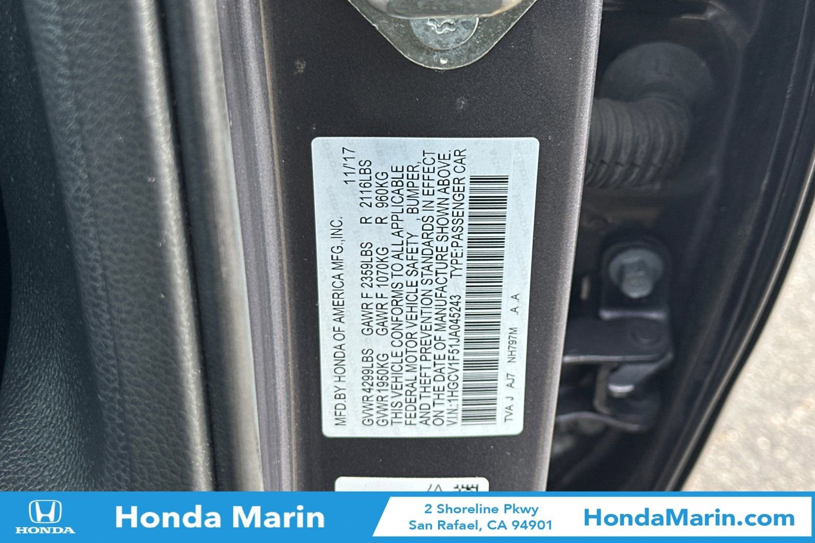 Used 2018 Honda Accord EX-L image 35