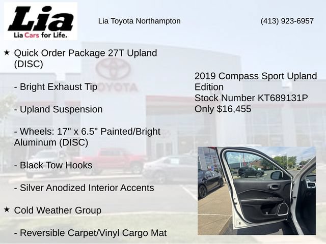 Used 2019 Jeep Compass Sport AWD/4WD image 21