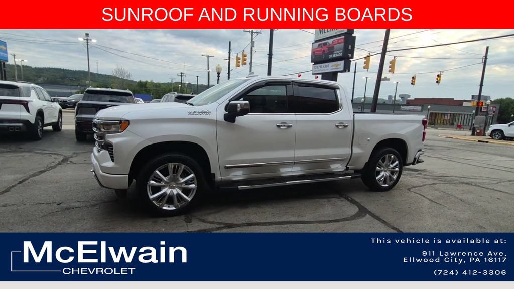 Used 2022 Chevrolet Silverado 1500 High Country w/ High Country Premium Package AWD/4WD image 6