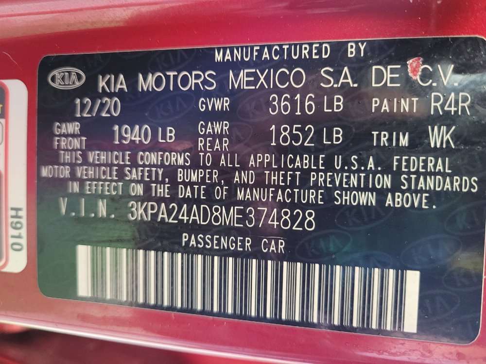 Used 2021 Kia Rio S FWD image 33