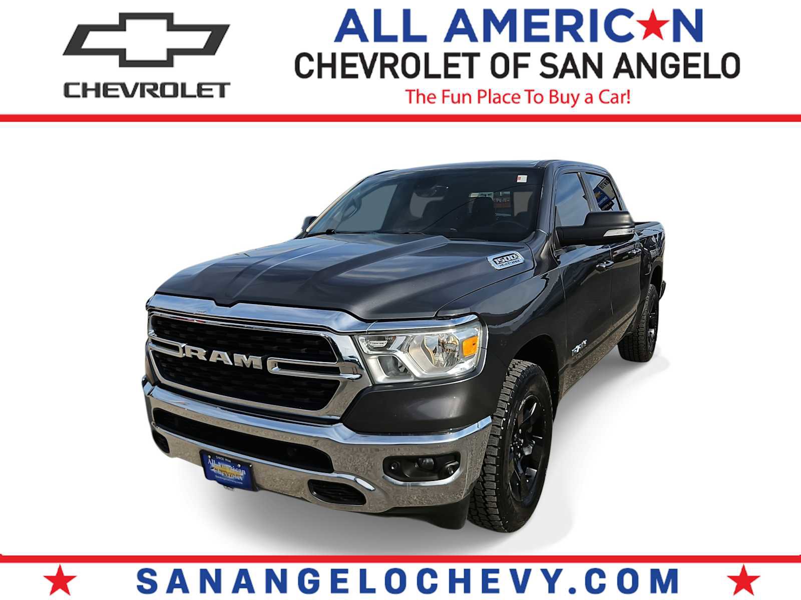 Used 2022 RAM 1500 Big Horn AWD/4WD image 1
