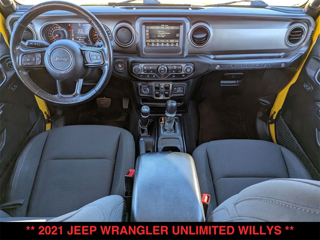 Used 2021 Jeep Wrangler Unlimited Willys image 24