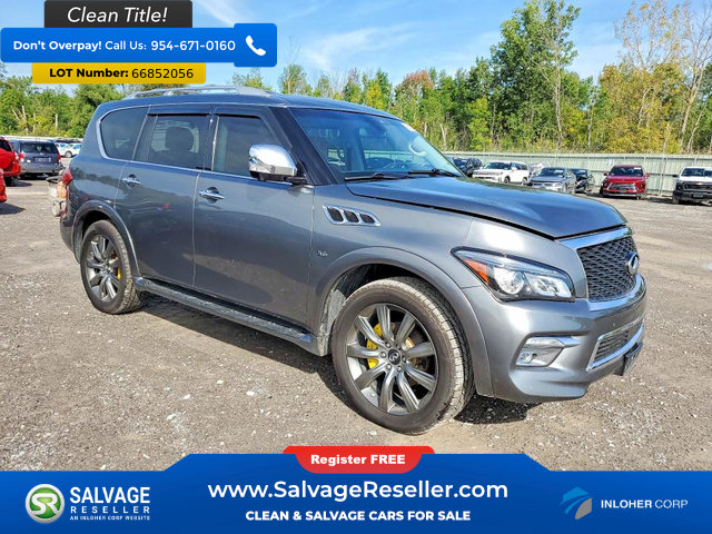 Used 2017 INFINITI QX80 Signature Edition RWD image 5