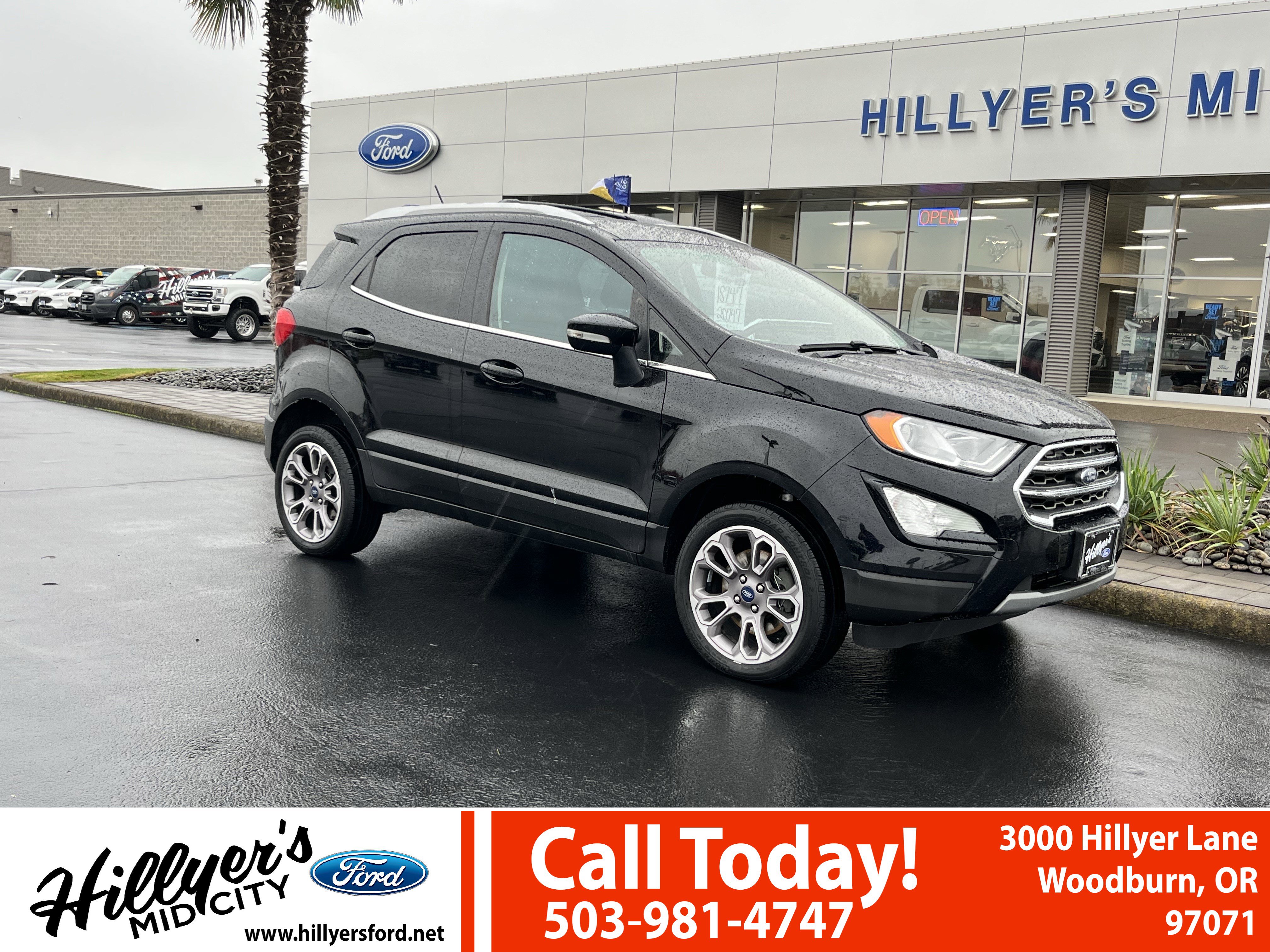 Used 2021 Ford EcoSport Titanium w/ Interior Protection Package