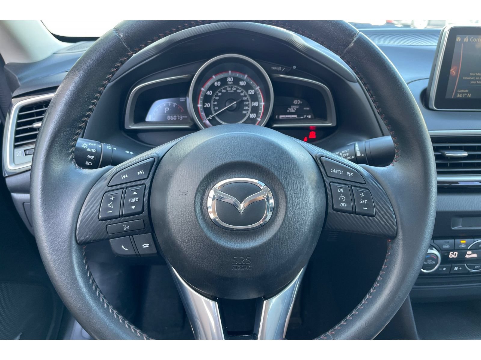Used 2016 MAZDA MAZDA3 i Touring w/ Popular Equipment Package FWD image 35