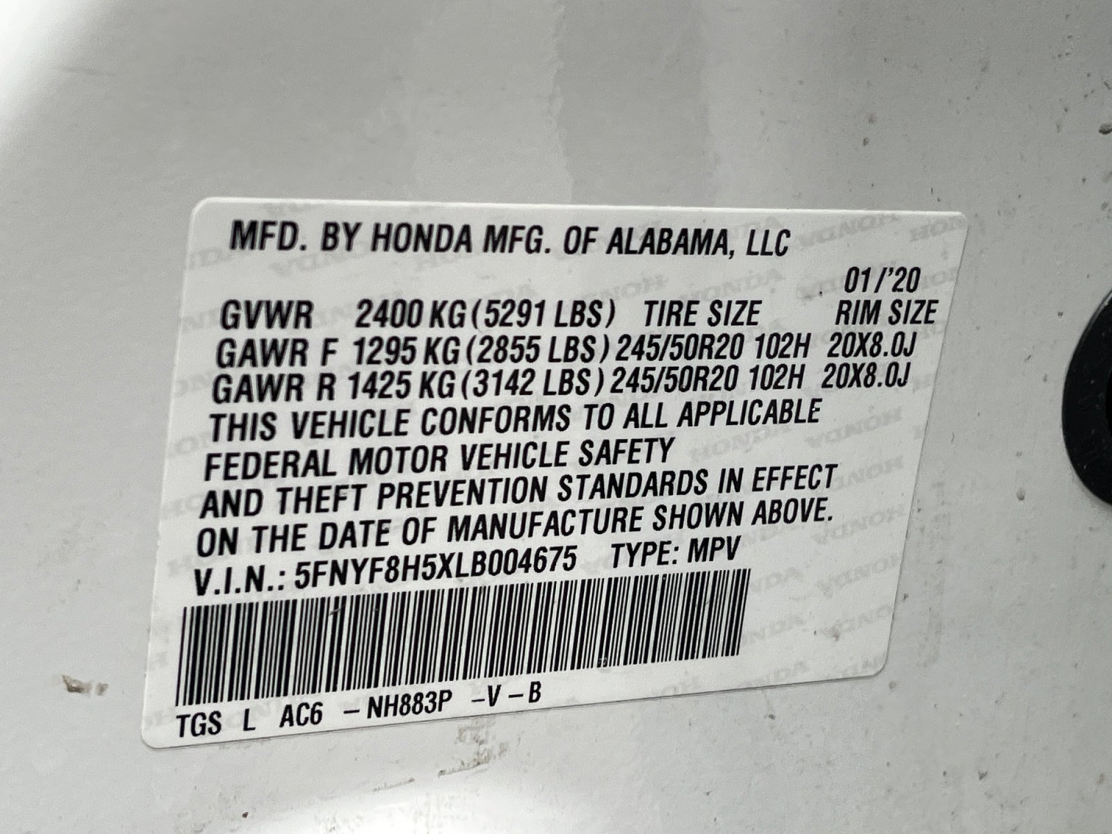 Used 2020 Honda Passport EX-L image 33