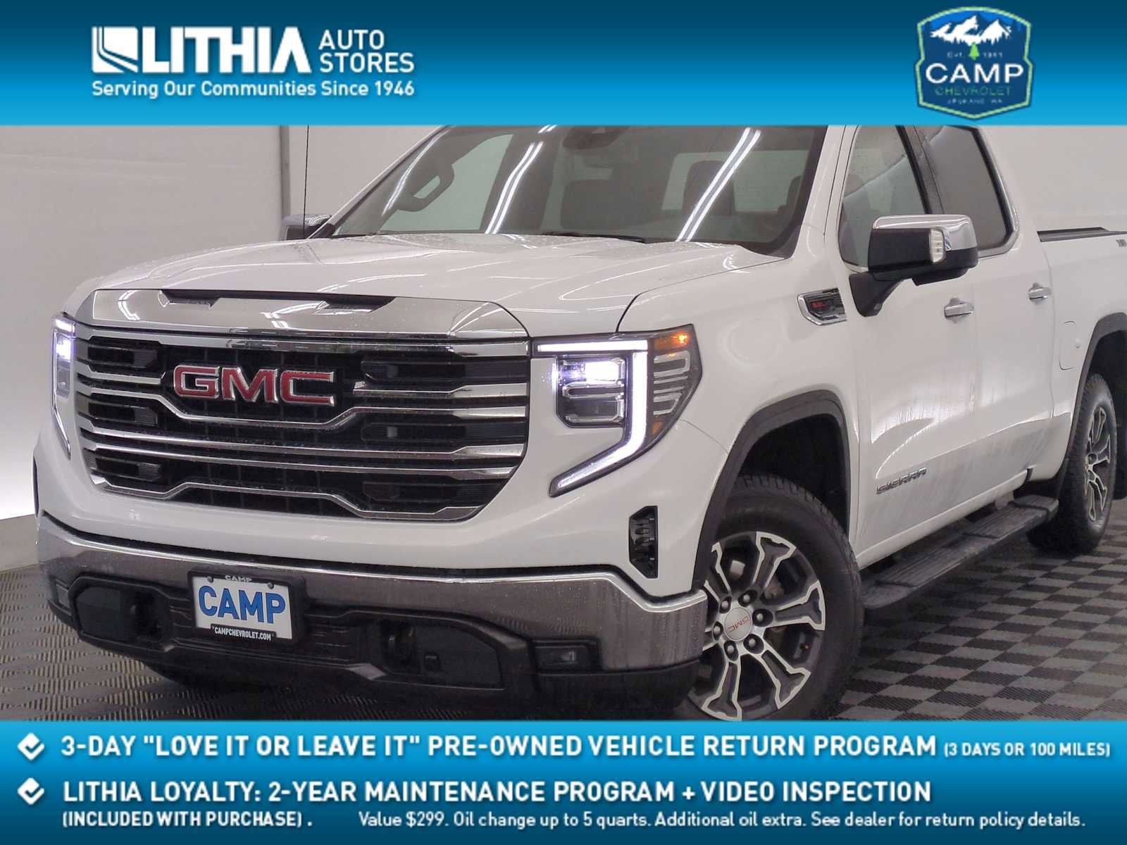 Used 2023 GMC Sierra 1500 SLT w/ SLT Convenience Package AWD/4WD image 1