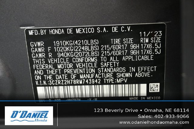 Used 2024 Honda HR-V EX-L image 48