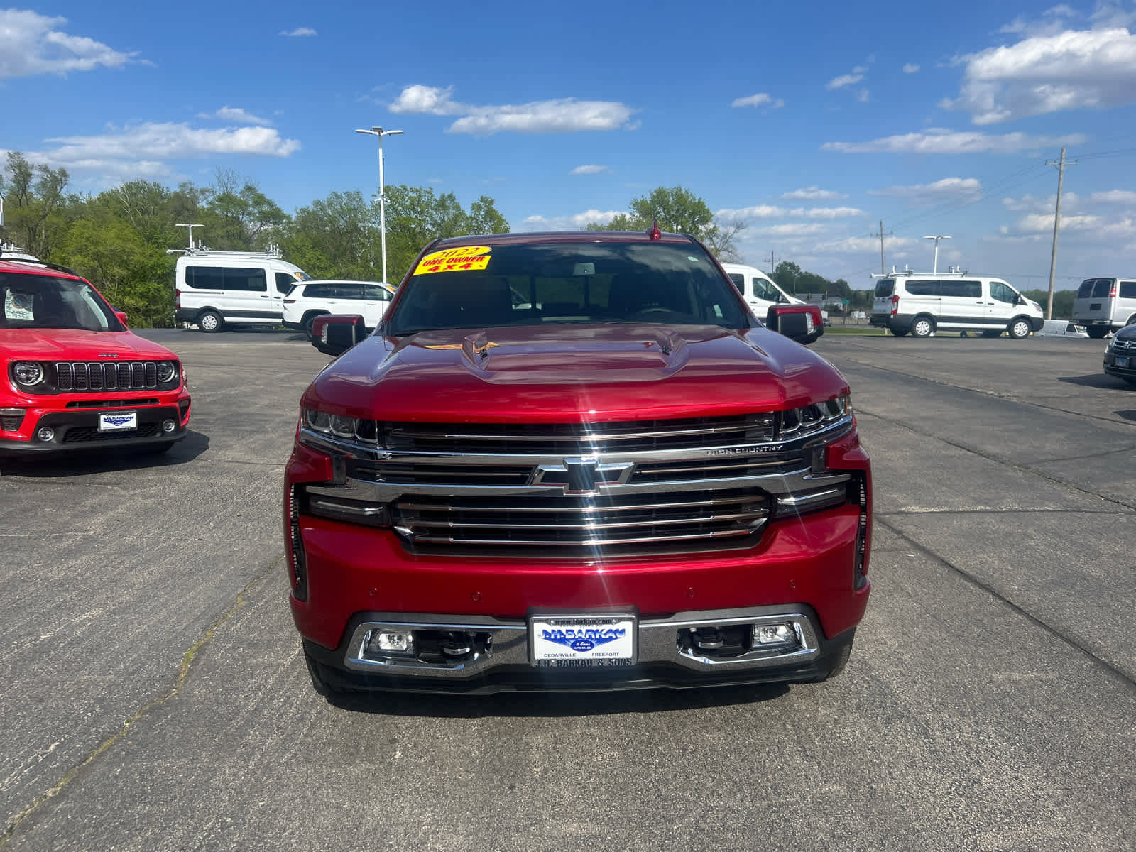 Used 2022 Chevrolet Silverado 1500 High Country w/ LPO, Dark Essentials Package AWD/4WD image 2